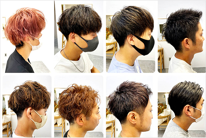 ヘアスタイル男性